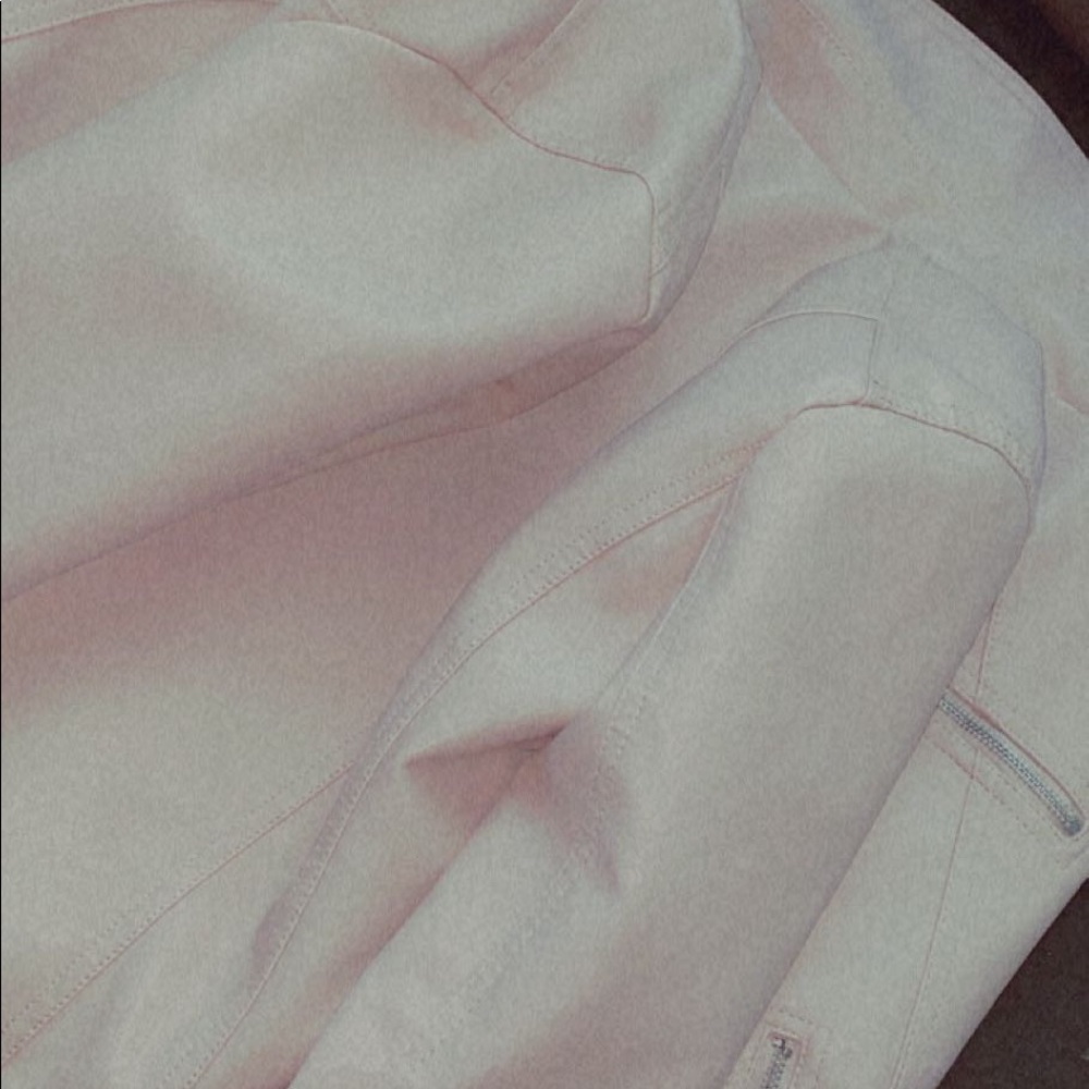 Pink leather SHEIN jacket